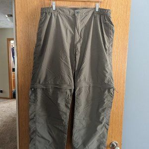 White Sierra Men's XL Convertible trail pants